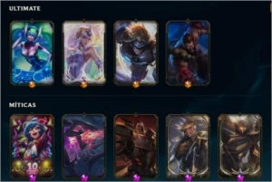 525 SKINS E RIVEN CAMPEONATO - League of Legends LOL