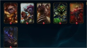 525 SKINS E RIVEN CAMPEONATO - League of Legends LOL