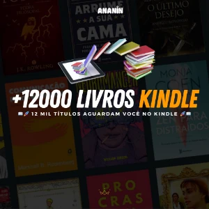 12 Mil Livros para Kindle - Vitalício - eBooks