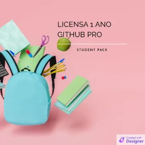 Pacote de estudante do Github, válido por 1 ano - Assinaturas e Premium