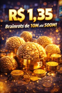 Caixa Misteriosa Brainrot Por Apenas R$1,35!