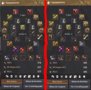 BDO SA Servidor Oficial - conta 705 Gs Black Desert