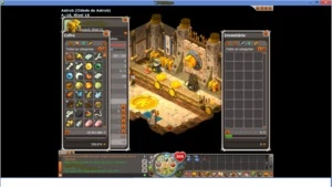 Feca 200 com Dofus de gelo, full scroll e feitiços