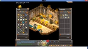 Feca 200 com Dofus de gelo, full scroll e feitiços