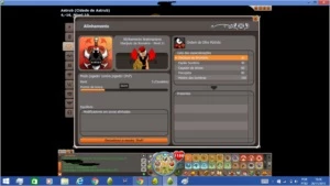 Feca 200 com Dofus de gelo, full scroll e feitiços