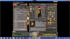 Feca 200 com Dofus de gelo, full scroll e feitiços