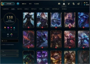 Conta de Lol 130 skin - League of Legends