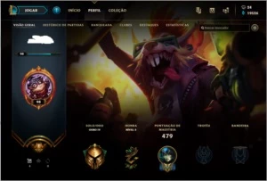 CONTA LOL FULL CHAMP - 171 SKINS - League of Legends