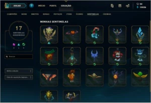 CONTA LOL FULL CHAMP - 171 SKINS - League of Legends