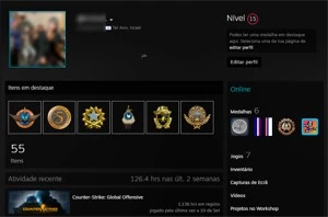 CONTA STEAM | CS GO PRIME COM MEDALHAS ANTIGAS - Counter Strike