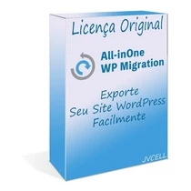 Plugin All in One WP migration - Softwares e Licenças