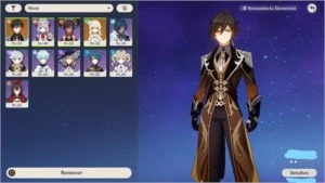 Genshin Impact conta com zhongli ar28 - Outros