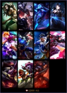 Conta Gold 4 [League of Legends] - 52 Campeões, 11 Skins LOL