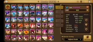 Summoners War Global C1 2 LDs Zerath Dorothy Seara Rica Lia