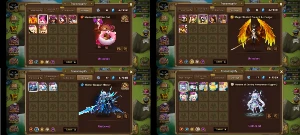 Summoners War Global C1 2 LDs Zerath Dorothy Seara Rica Lia