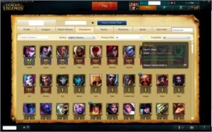 Conta ouro 5 (88pdl) 90 campeões, 60 skins - League of Legends LOL