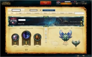 Conta Diamante 5 (Smurf) - League of Legends LOL