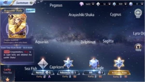 Saint Seiya Awakening servidor A1 TOP 50 SSA