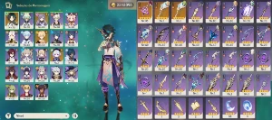 🔴⭐AR 47 Xiao, Keqing e Qiqi + 3 Armas T5 ⭐🔴 - Genshin Impact