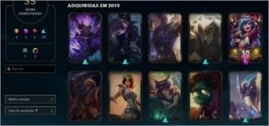 CONTA LEAGUE OF LEGENDS PRATA (EMAIL) & VARIAS SKINS LOL