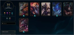 CONTA LEAGUE OF LEGENDS PRATA (EMAIL) & VARIAS SKINS LOL