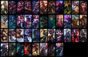 Conta prata 3 com 153 Champs e 121 Skins + 5 Vitoriosas - League of Legends LOL