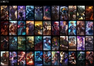 Conta prata 3 com 153 Champs e 121 Skins + 5 Vitoriosas - League of Legends LOL