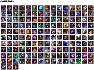 Conta prata 3 com 153 Champs e 121 Skins + 5 Vitoriosas - League of Legends LOL
