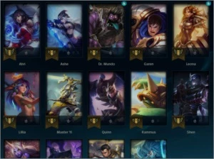 CONTA LEAGUE OF LEGENDS UNRANKED LOL