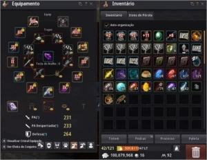 Conta Black Desert