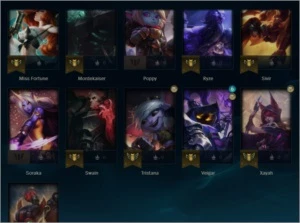 Conta lv44 platina 4 na soloq/flex smurf com nick raro - League of Legends LOL
