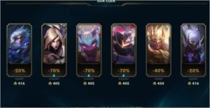 Conta lv44 platina 4 na soloq/flex smurf com nick raro - League of Legends LOL