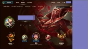 Vendo conta League Of Legends - Ouro 5 LOL
