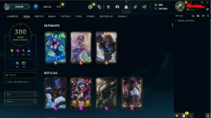 Conta sem bans ou restrições desde 2013 Aberto negociação - League of Legends LOL