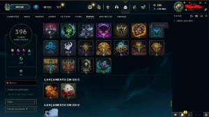 Conta sem bans ou restrições desde 2013 Aberto negociação - League of Legends LOL