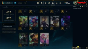 Conta sem bans ou restrições desde 2013 Aberto negociação - League of Legends LOL