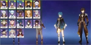 [AR 40] Zhong + Qiqi com todas as Resinas Frágeis - Genshin Impact