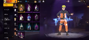 Conta simples com Naruto