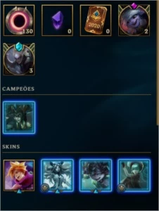 CONTA D4 55% WR - League of Legends LOL