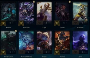 CONTA D4 55% WR - League of Legends LOL