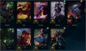 CONTA D4 55% WR - League of Legends LOL