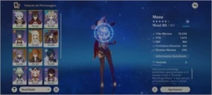 Conta Genshin Impact - AR 51