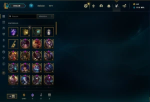Conta League Of Legends Contendo Todos campeões,630 Skins LOL