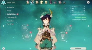 Conta Venti,Noelle,Barbara,Ningguang,Xingqiu,Favonius (AR7) - Genshin Impact
