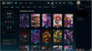 Conta de league of legends LOL