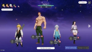 Vendo conta reroll Meliodas + Escanor