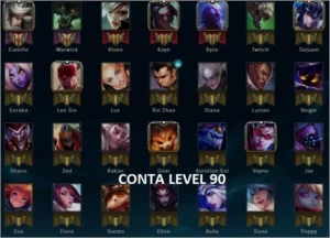 DUAS CONTAS BARATAS - League of Legends LOL