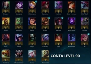 DUAS CONTAS BARATAS - League of Legends LOL