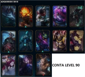 DUAS CONTAS BARATAS - League of Legends LOL