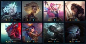CONTA DE LOL - MMR DIAMANTE + - FALTAM 8 CAMPEOES - League of Legends